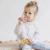 Anneau de dentition en silicone Saro Fresh Fruit Mustard