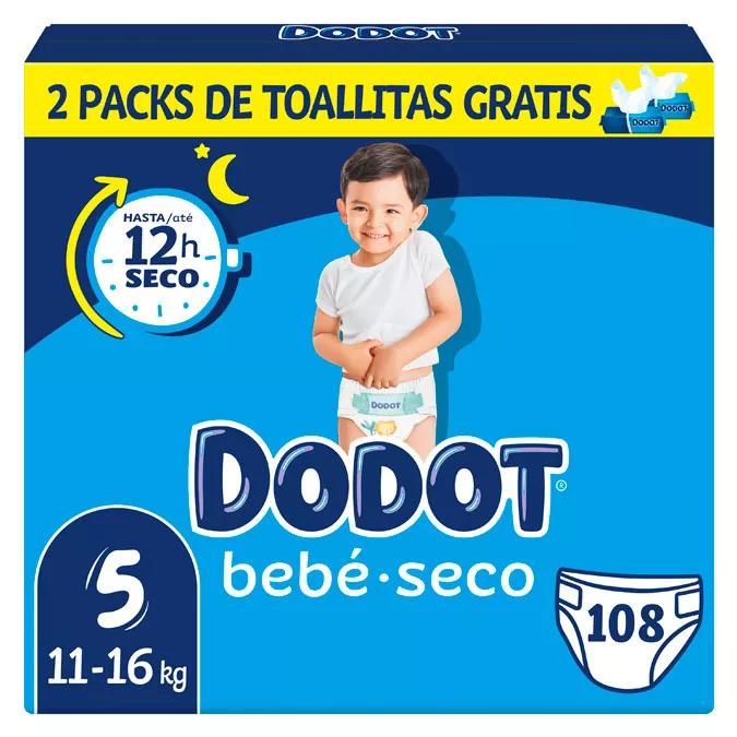 pañales bebe seco talla 5
