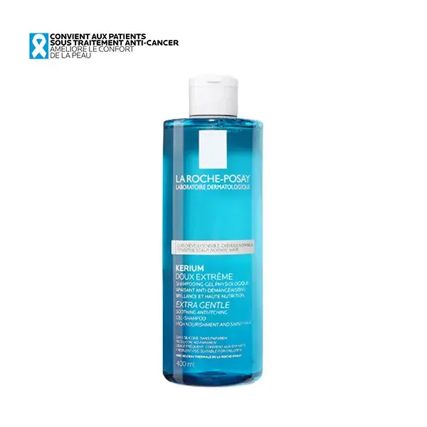 La Roche Posay Kerium Shampoing Apaisant Gel-Physiologique 400ml