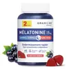 GRANIONS - Gummies Melatonine Sommeil 1,9 mg - Sans Sucres - FORMAT 2 MOIS