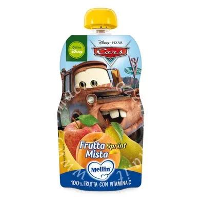 Mellin Pouch Disney Cars Frutta Mista 110G