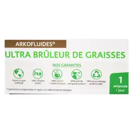 Arkopharma Arkofluides Ultra Bruleur de Graisses 30 ampoules