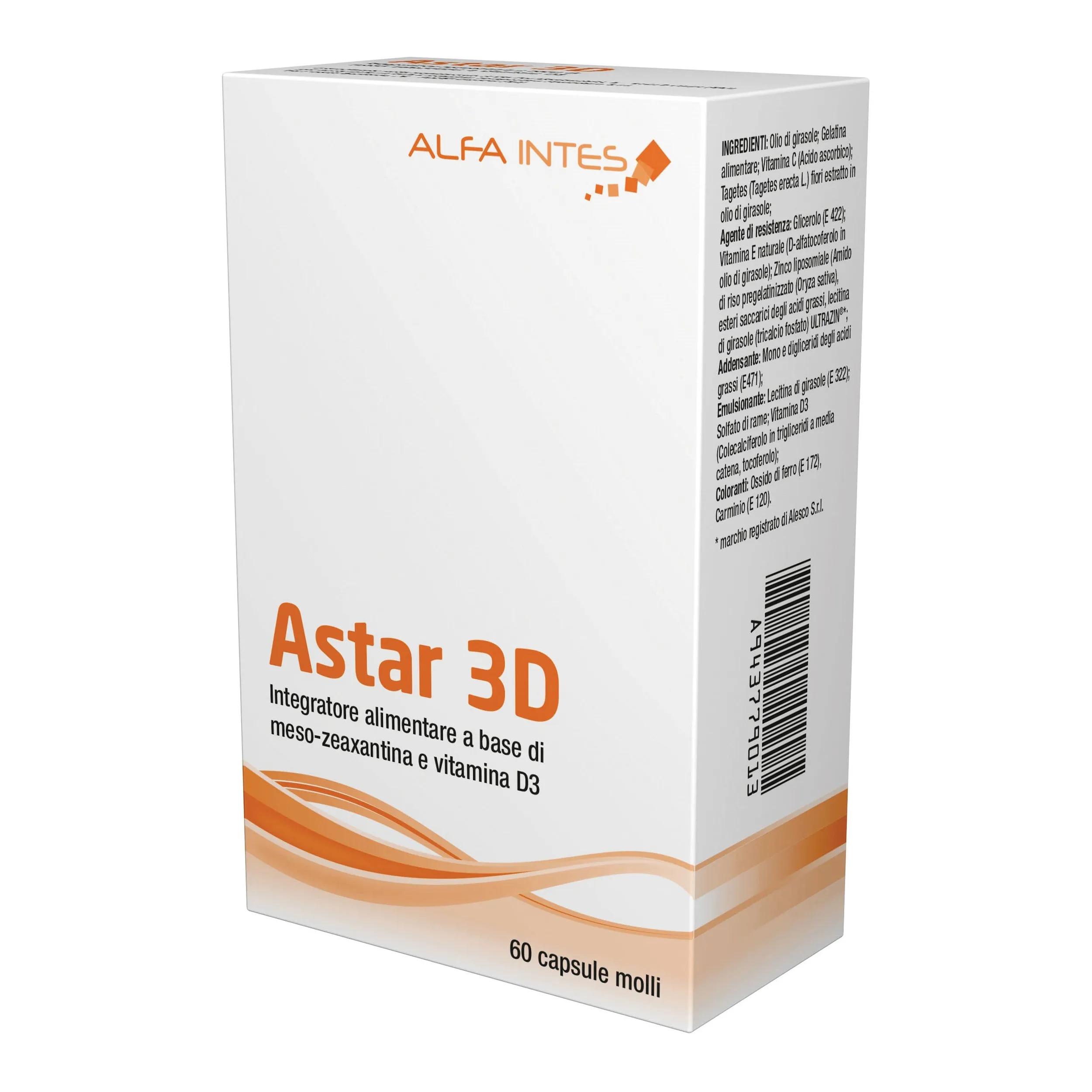 Astar 3 D Integratore Capsule Molli Integratore