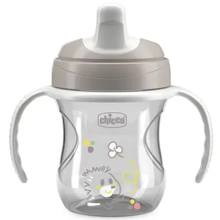 Chicco Grey Learning Cup +6m 200ml