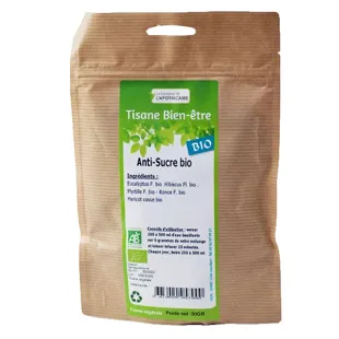 Comptoir de l'Apothicaire Tisana Anti-Zuccheri Bio 50g