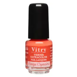 Vitry Vernis à Ongles N°68 Rouge Capucine 4ml