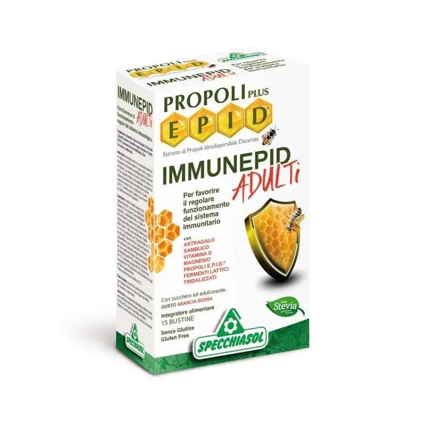 Immunepid Adulti Integratore Difese Immunitarie 15 Bustine