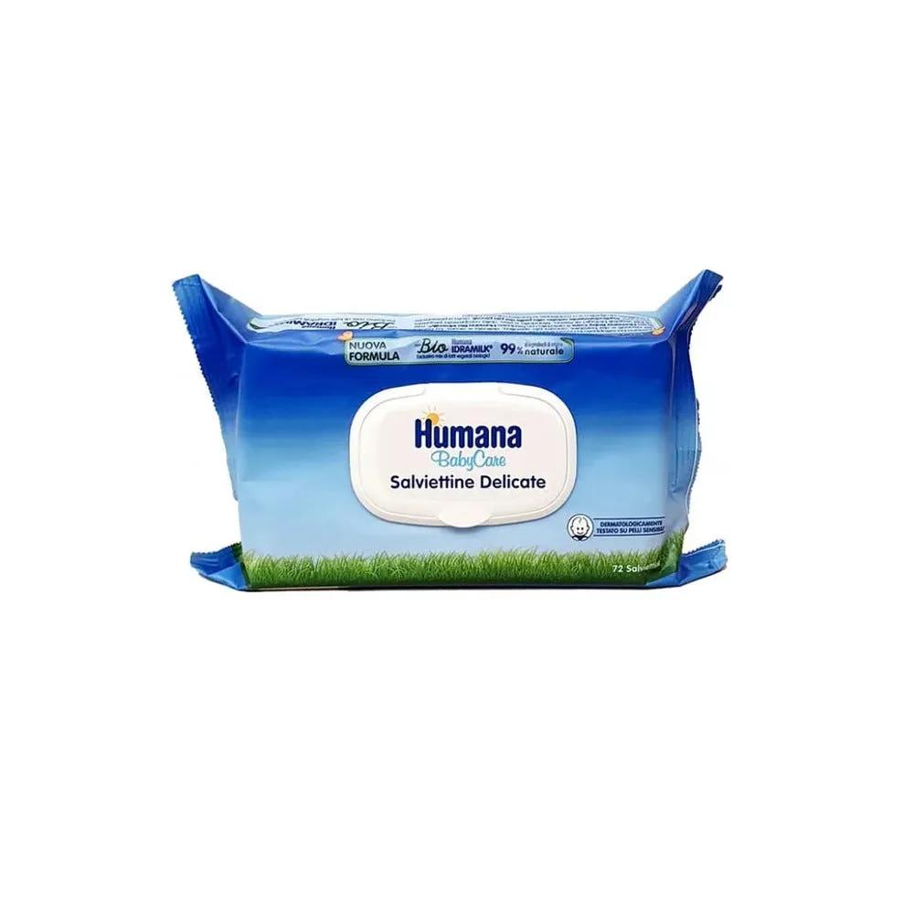 Humana Baby Salviettine Delicate 72 Pezzi