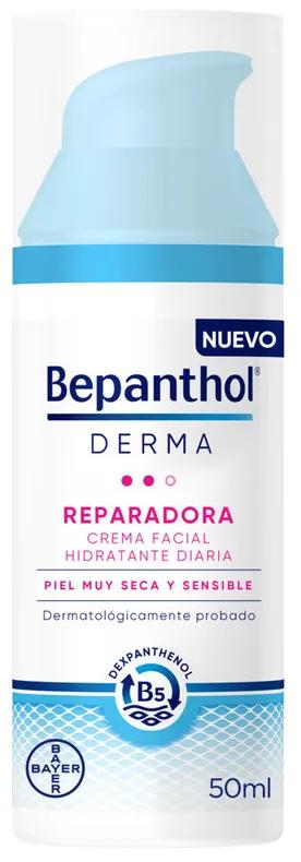 Bepanthol Derma Moisturizing Repairing Facial Cream 50 ml