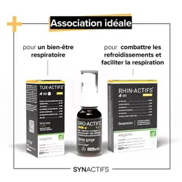 Aragan - Synactifs - TUXActifs® BIO 12+ Confort de la gorge - Camomille - 125 ml