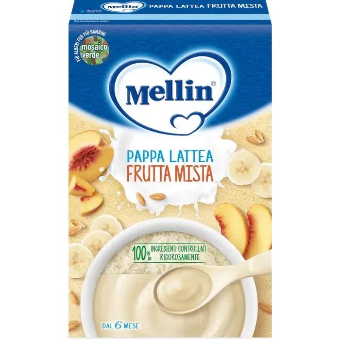 Mellin Pappa Lattea Frutta Mista 250 g