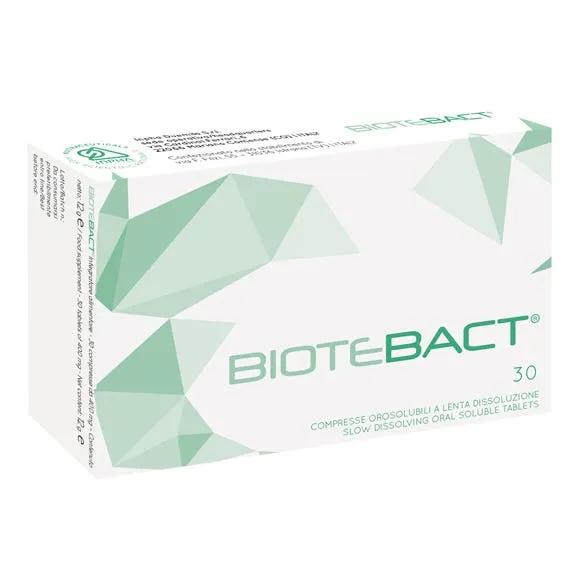 Biotebact Integratore Per Il Benessere Delle Vie Respiratorie 30 Compresse