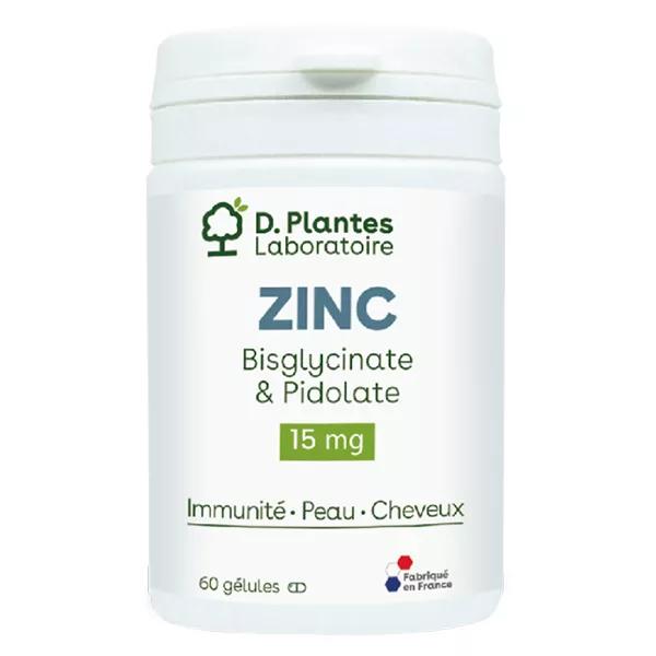 D.Plantes BISGLICINATO Y PIDOLATO DE ZINC 60 cápsulas