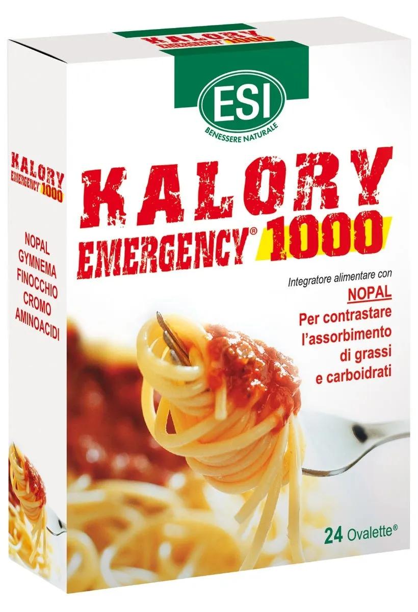 Esi Kalory Emergency 1000 Integratore Dietetico 24 Ovalette