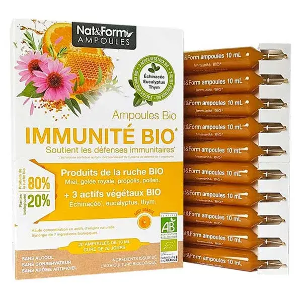 Nat & Form Immunity Complex Organic 20 phials