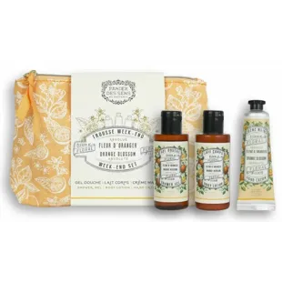 Bolsa de viagem para higiene pessoal Panier des Sens Absolutes Orange Blossom
