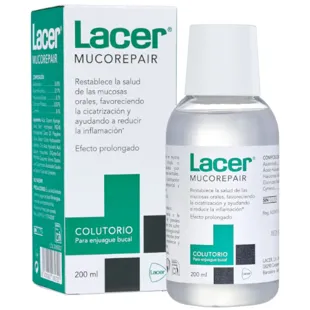 Bain de bouche Lacer Mucorepair 200 ml