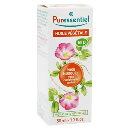 Puressentiel Huile Végétale Rose Musquée Bio 50ml