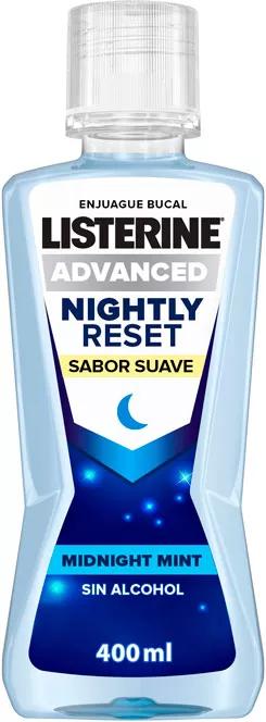 Enjuague Bucal Advanced Nightly Reset Sabor Suave 400 ml