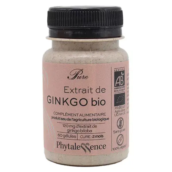 Phytalessence Ginkgo Bio 60 gélules
