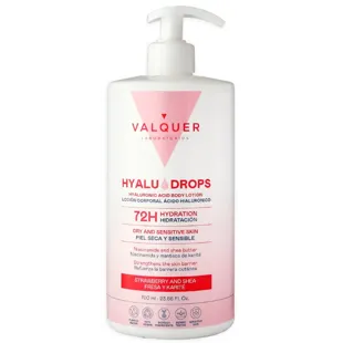 Valquer Hyaludrops Strawberry and Shea Body Lotion 700 ml