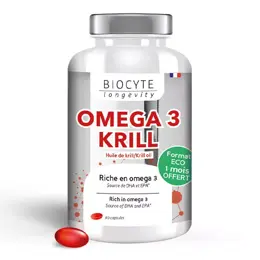 Biocyte Omega 3 Krill 90 capsules