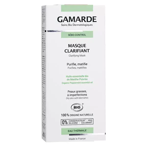 Gamarde Sébo-Control Masque Clarifiant Bio 40ml