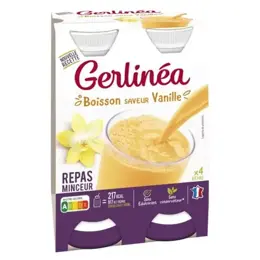 Gerlinéa Repas Minceur Boisson Vanille 4 x 236ml