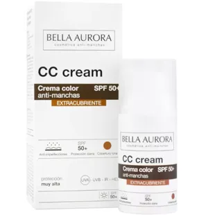 Bella Aurora CC Extra Coverage Anti-Stain Cream SPF50+ 30 ml