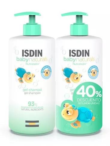 Isdin Baby Naturals Gel-Shampoo 2x750 ml