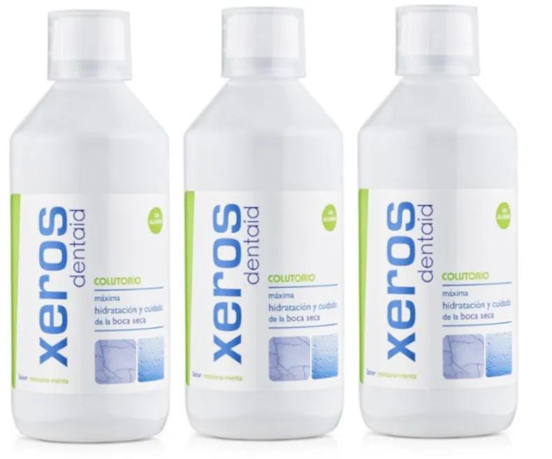 Dentaid Xeros Bain de Bouche 3x500 ml