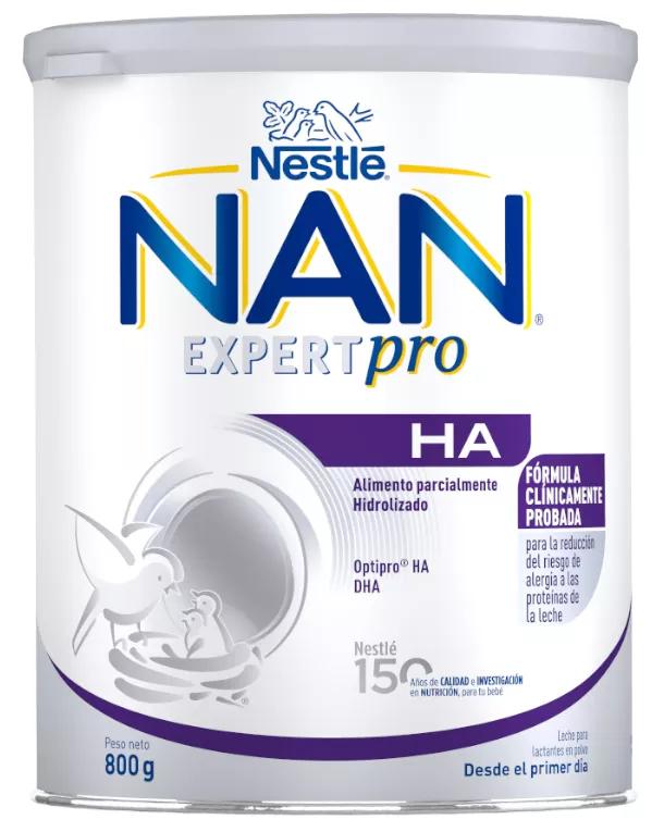 Nestlé Nan Expert Pro HA Leche Inicio Hipoalergénica 800 gr