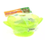 Bowl with suction cup and spoon Nuby Green