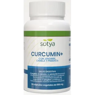 Sotya Curcumin+ with Ginger 60 Capsules of 550mg