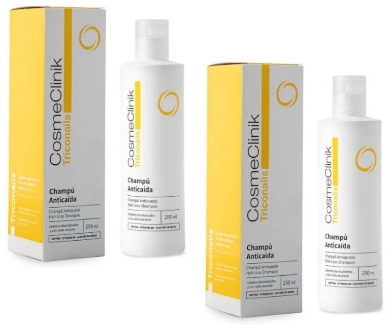 CosmeClinik Triconails Shampoing Anti-Chute 2x250 ml