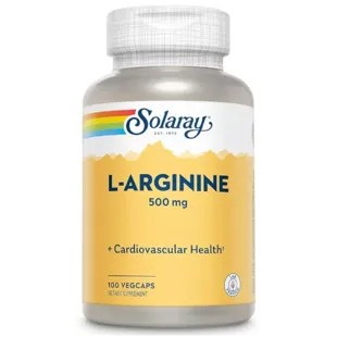 Solaray L-Arginine 500 mg 100 Capsules