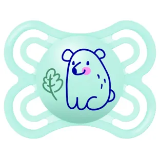 Mam Pacifier Perfect Silicone Blue 2-6m 1 unit