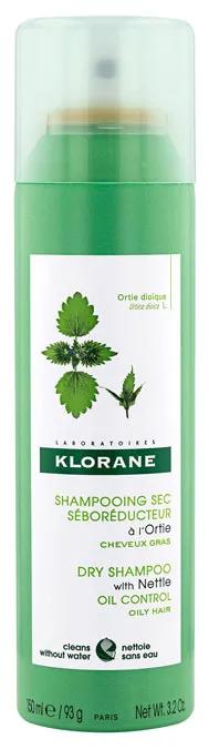 Klorane Dry Spray shampoo 150 ml nettle