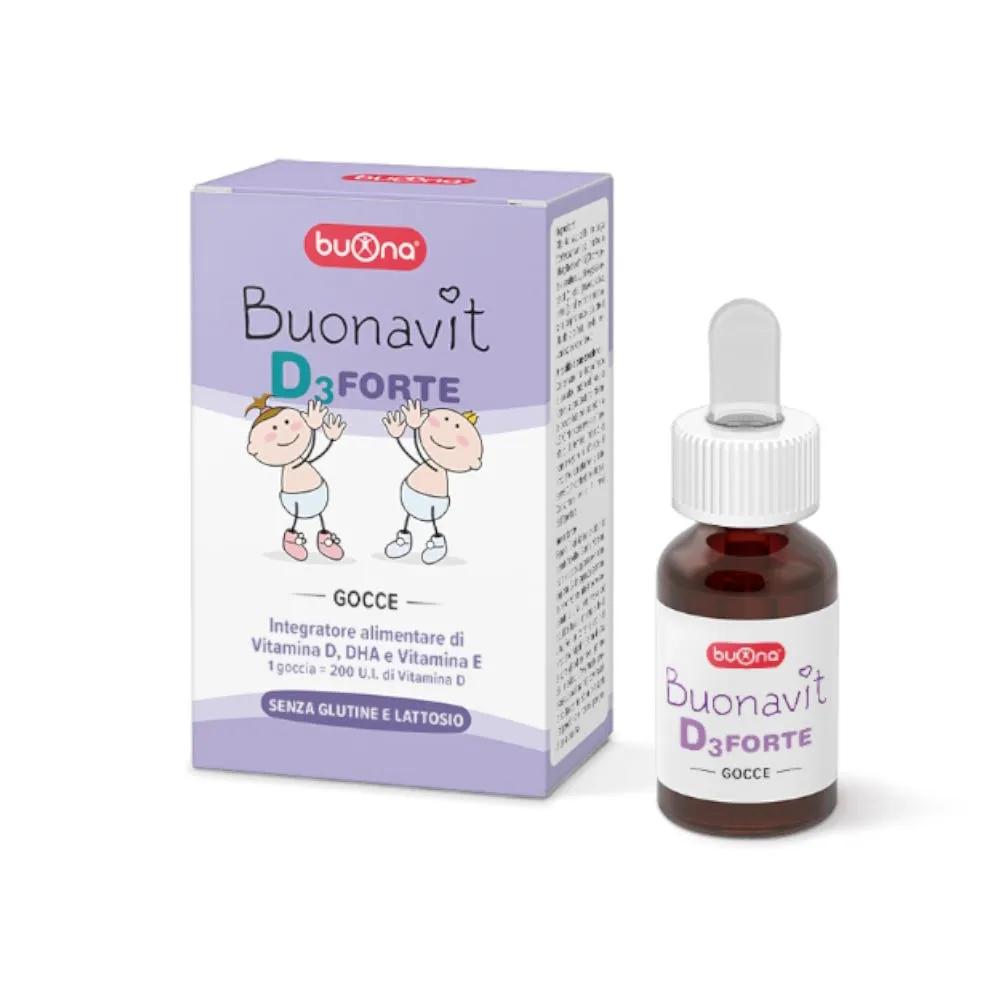 Buonavit D3 Forte Integratore Vitamina D per Bambini in Gocce 12 ml