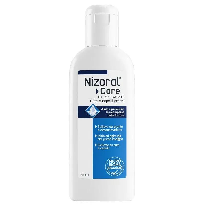 Nizoral Care Shampoo Anti Forfora per Cute e Capelli Grassi 200 ml