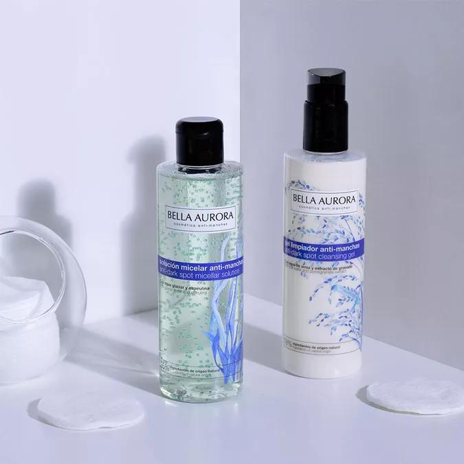 Bella Aurora Agua Micelar Anti-Manchas – Reinigungswasser Gegen Pigmentflecken & Anti-Aging, 200 Ml