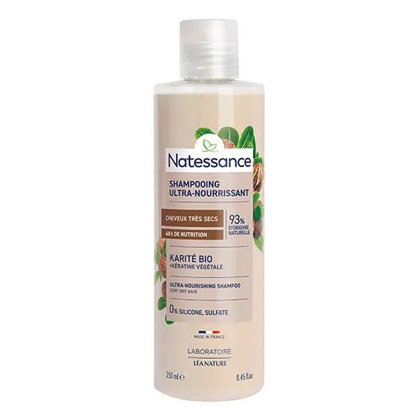 Natessance champú crema manteca de karité 250ml