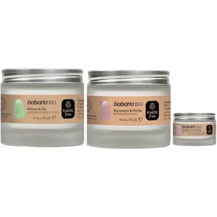 Babaria BIO Crema Día + Crema Noche + Contorno Ojos