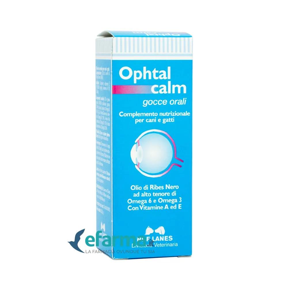 Nbf Lanes Ophtal Calm Gocce Orali Lenitive Occhi Infiammati Cani E Gatti 25 ml