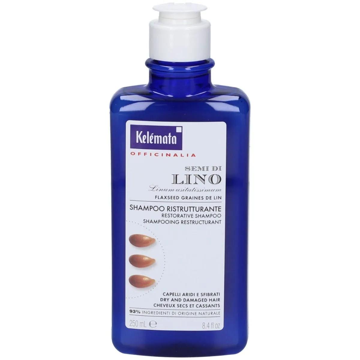 Kelemata Shampoo Ristrutturante Semi di Lino 250ml