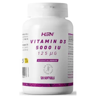 HSN Vitamin D3 5000IU 120 Pearls