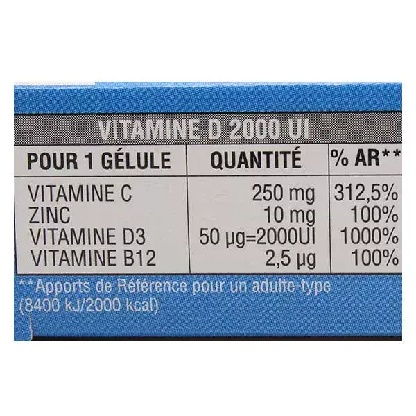 Juvamine Vitamin D 2000 IU 30 capsules
