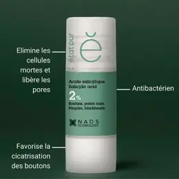 État Pur Actif Pur Acide Salicylique 2% A22 15ml