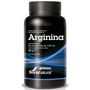Soria Natural Arginine MGdose 90 Tablets