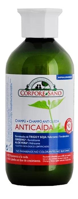 Corpore Sano Champoo Soja, Cereais e ginseng Anti-caída 300ml